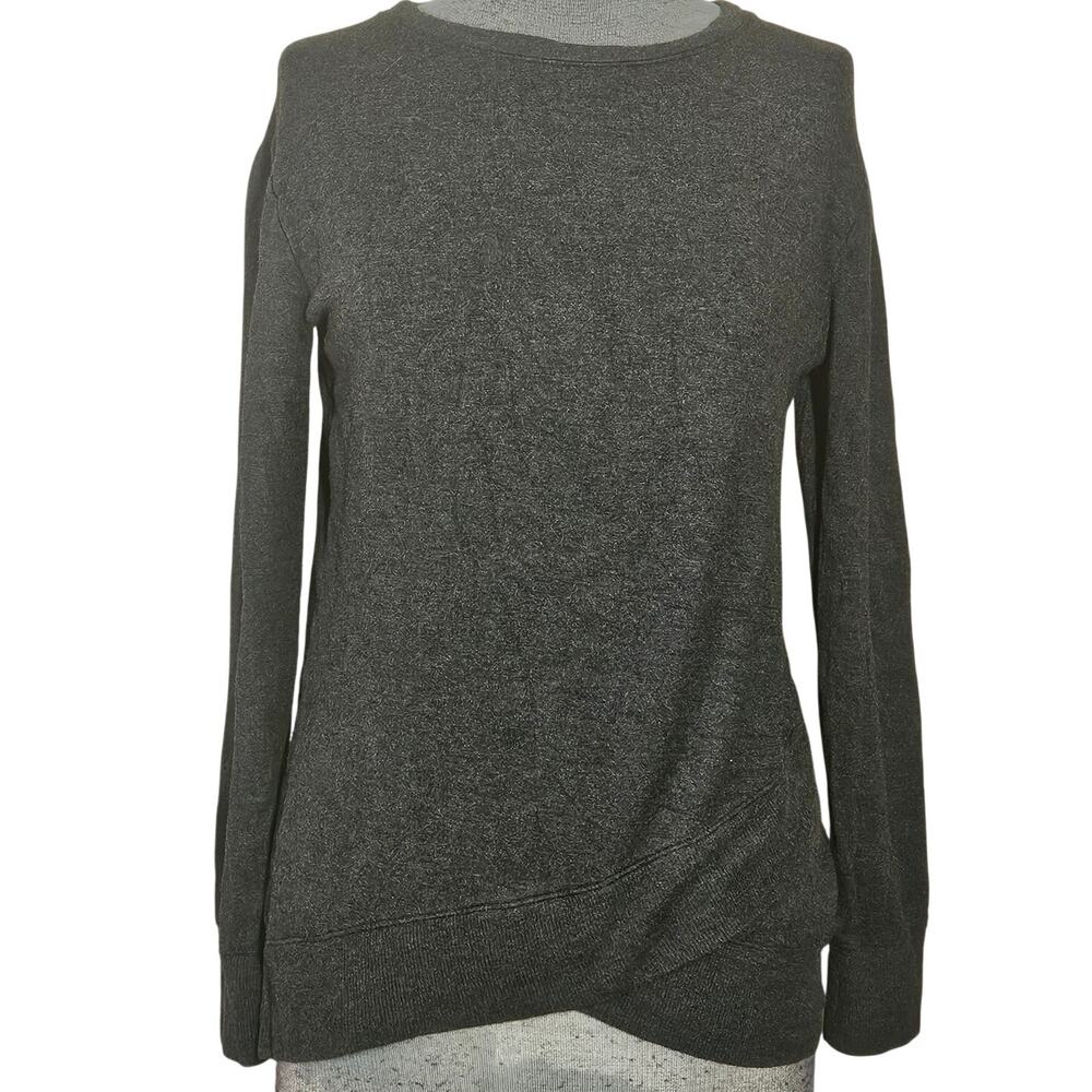Gray Pullover Sweatshirt Size XS